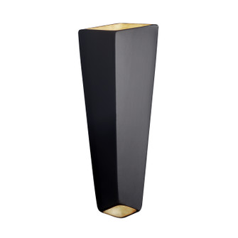 Ambiance LED Wall Sconce in Carbon Matte Black w/Champagne Gold (102|CER-5825-CBGD)