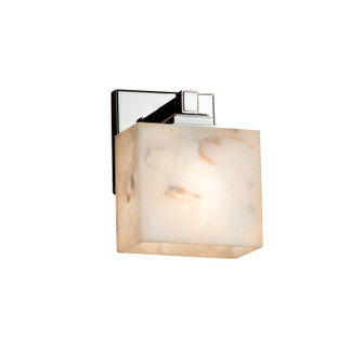 Alabaster Rocks One Light Wall Sconce in Polished Chrome (102|ALR-8437-55-CROM)