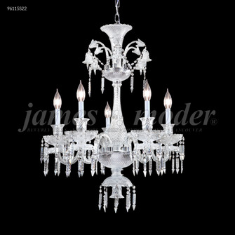 Le Chateau Five Light Chandelier in Silver (64|96115S00-74)