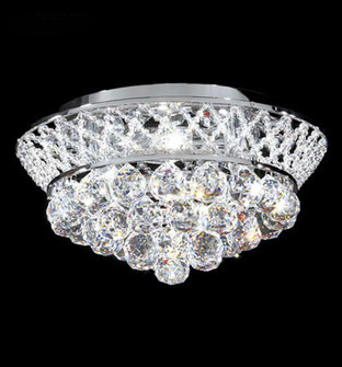 Jacqueline Four Light Flush Mount in Silver (64|94127S22)