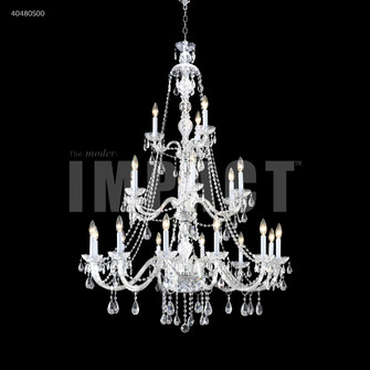 Palace Ice 21 Light Chandelier in Silver (64|40480S00)