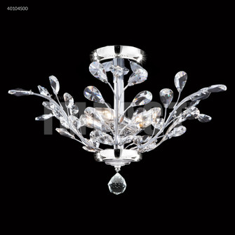 Regalia Four Light Flush Mount in Silver (64|40104S00)