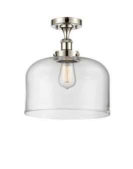 Ballston Urban LED Semi-Flush Mount in Polished Nickel (405|916-1C-PN-G72-L-LED)