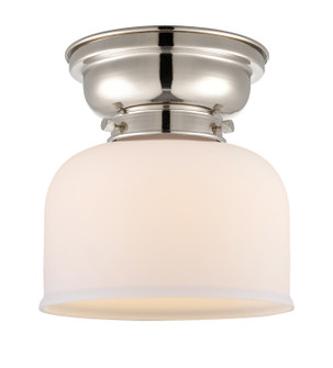 Franklin Restoration One Light Flush Mount in Polished Nickel (405|623-1F-PN-G71)