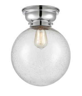 Franklin Restoration One Light Flush Mount in Polished Chrome (405|623-1F-PC-G204-10)