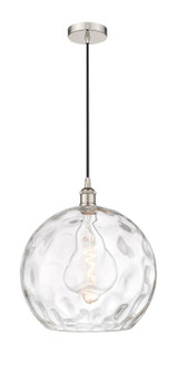 Edison One Light Pendant in Polished Nickel (405|616-1P-PN-G1215-14)