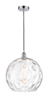 Edison One Light Pendant in Polished Chrome (405|616-1P-PC-G1215-14)