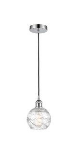 Edison One Light Mini Pendant in Polished Chrome (405|616-1P-PC-G1213-6)