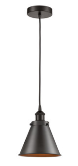 Edison One Light Mini Pendant in Oil Rubbed Bronze (405|616-1PH-OB-M13-OB)