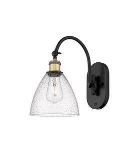 Ballston LED Wall Sconce in Black Antique Brass (405|518-1W-BAB-GBD-754-LED)