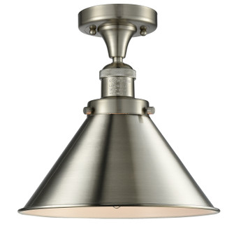 Franklin Restoration LED Semi-Flush Mount in Brushed Satin Nickel (405|517-1CH-SN-M10-SN-LED)