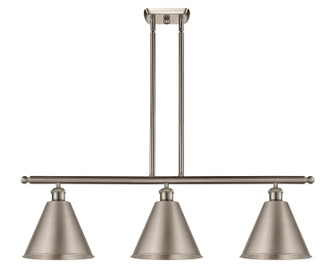 Ballston LED Island Pendant in Brushed Satin Nickel (405|516-3I-SN-MBC-12-SN-LED)