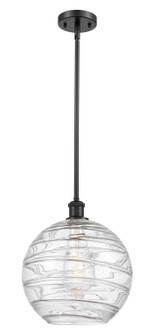 Ballston One Light Mini Pendant in Matte Black (405|516-1S-BK-G1213-12)