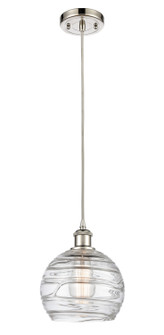 Ballston One Light Mini Pendant in Polished Nickel (405|516-1P-PN-G1213-8)