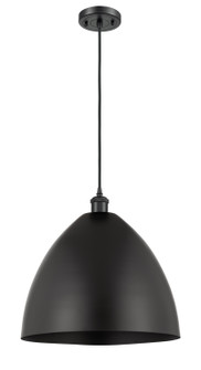 Ballston LED Mini Pendant in Matte Black (405|516-1P-BK-MBD-16-BK-LED)