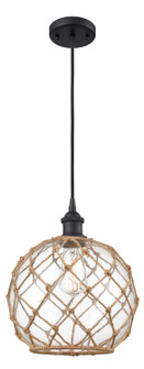 Ballston LED Mini Pendant in Matte Black (405|516-1P-BK-G122-10RB-LED)