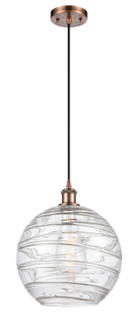 Ballston One Light Mini Pendant in Antique Copper (405|516-1P-AC-G1213-12)