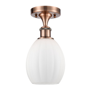 Ballston LED Semi-Flush Mount in Antique Copper (405|516-1C-AC-G81-LED)