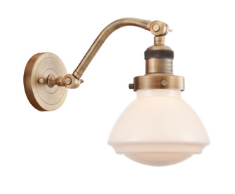 Franklin Restoration One Light Wall Sconce in Brushed Brass (405|515-1W-BB-G321)
