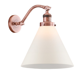 Franklin Restoration One Light Wall Sconce in Antique Copper (405|515-1W-AC-G41-L)