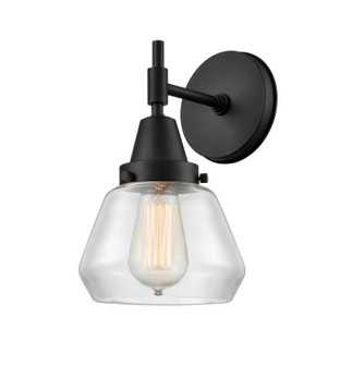 Caden One Light Wall Sconce in Matte Black (405|447-1W-BK-G172)