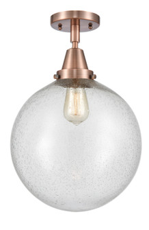 Caden LED Flush Mount in Antique Copper (405|447-1C-AC-G204-12-LED)
