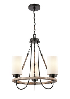 Paladin LED Mini Chandelier in Matte Black (405|442-3CR-BK-G4421-LED)