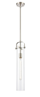 Restoration LED Mini Pendant in Brushed Satin Nickel (405|413-1S-SN-4CL-LED)