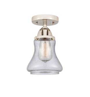 Nouveau 2 LED Semi-Flush Mount in Polished Nickel (405|288-1C-PN-G194-LED)