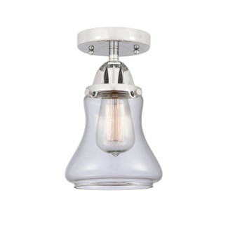 Nouveau 2 One Light Semi-Flush Mount in Polished Chrome (405|288-1C-PC-G192)