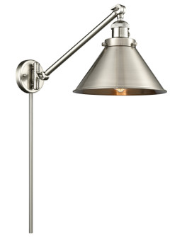 Franklin Restoration One Light Swing Arm Lamp in Brushed Satin Nickel (405|237-SN-M10-SN)