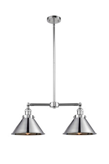 Franklin Restoration Two Light Island Pendant in Polished Chrome (405|209-PC-M10-PC)
