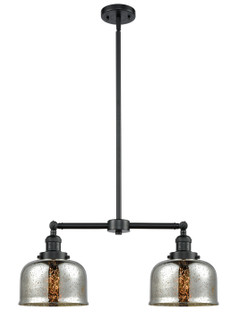 Franklin Restoration Two Light Island Pendant in Oil Rubbed Bronze (405|209-OB-G78)