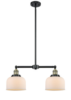 Franklin Restoration LED Island Pendant in Black Antique Brass (405|209-BAB-G71-LED)