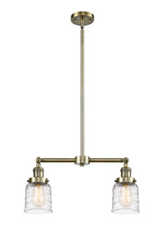 Franklin Restoration LED Island Pendant in Antique Brass (405|209-AB-G513-LED)