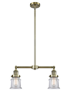 Franklin Restoration LED Island Pendant in Antique Brass (405|209-AB-G182S-LED)