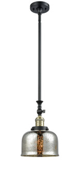 Franklin Restoration LED Mini Pendant in Black Antique Brass (405|206-BAB-G78-LED)