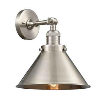 Franklin Restoration One Light Wall Sconce in Brushed Satin Nickel (405|203-SN-M10-SN)
