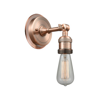 Franklin Restoration LED Wall Sconce in Antique Copper (405|203BP-AC)