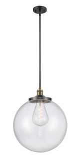 Franklin Restoration One Light Pendant in Black Antique Brass (405|201S-BAB-G204-16)