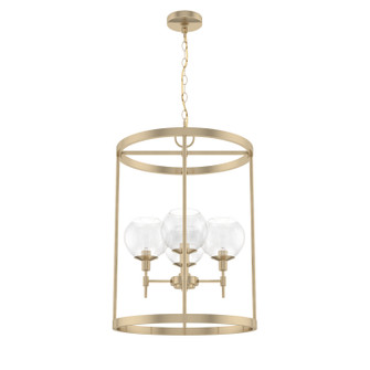 Xidane Four Light Foyer Pendant in Alturas Gold (47|19751)