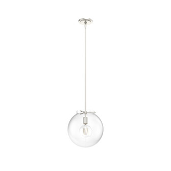 Sacha One Light Pendant in Brushed Nickel (47|19661)