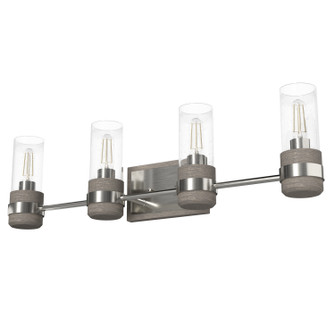 River Mill Four Light Vanity in Brushed Nickel (47|19469)