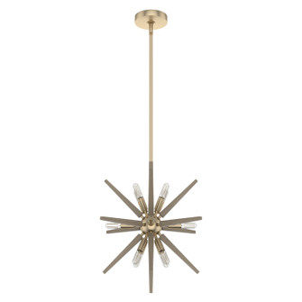 Jupiter Star 12 Light Pendant in Alturas Gold (47|19339)