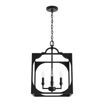 Highland Hill Four Light Pendant in Rustic Iron (47|19285)