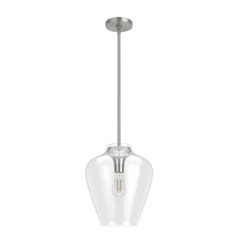 Vidria One Light Pendant in Brushed Nickel (47|19112)