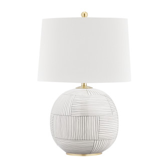 Laurel One Light Table Lamp (70|L1380-AGB/ST)
