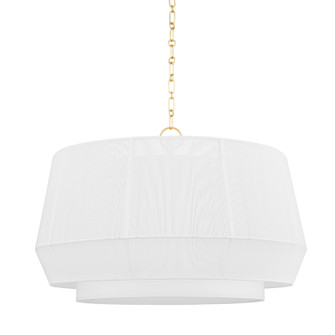 Debi Four Light Pendant in Aged Brass (70|BKO502-AGB)