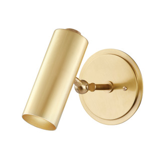 Bushwick One Light Wall Sconce in Aged Brass (70|9151-AGB)