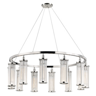 Marley 12 Light Pendant in Polished Nickel (70|9142-PN)